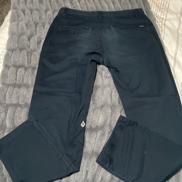 Volcom straight leg, navy.  Size 30x30 - Picture 3 of 3